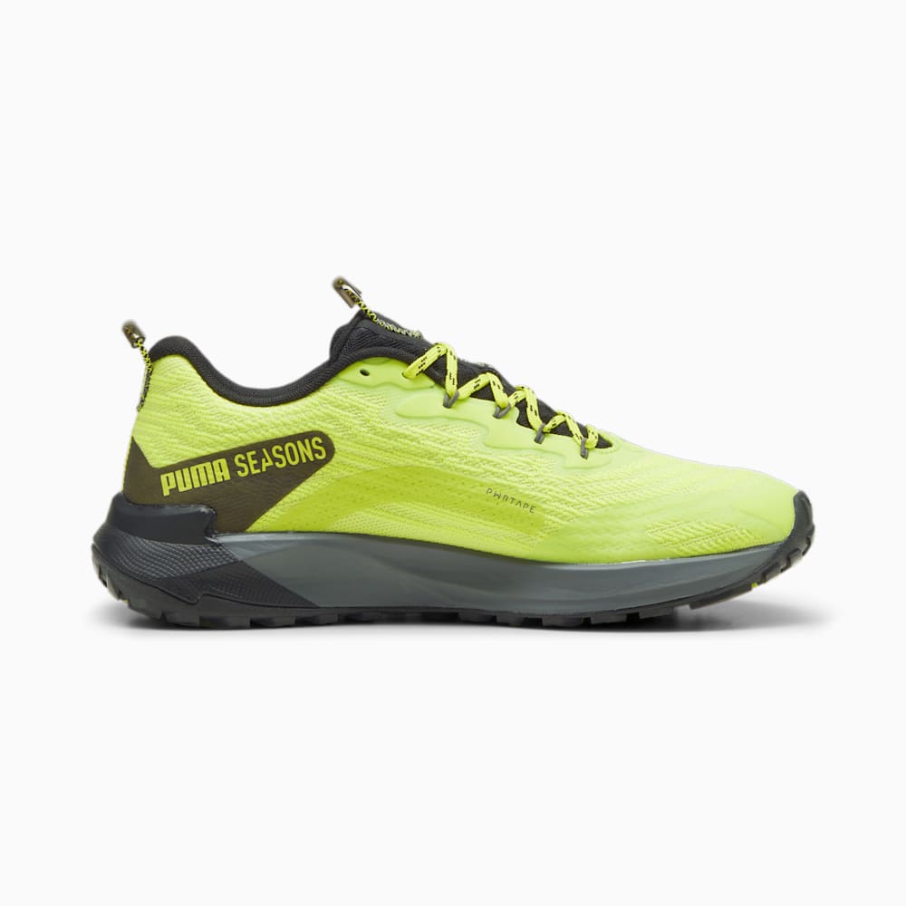 Puma SEASONS Fast-Trac NITRO™ 2 Running Shoes - Lime Pow-Electric Lime-Cool Dark Gray