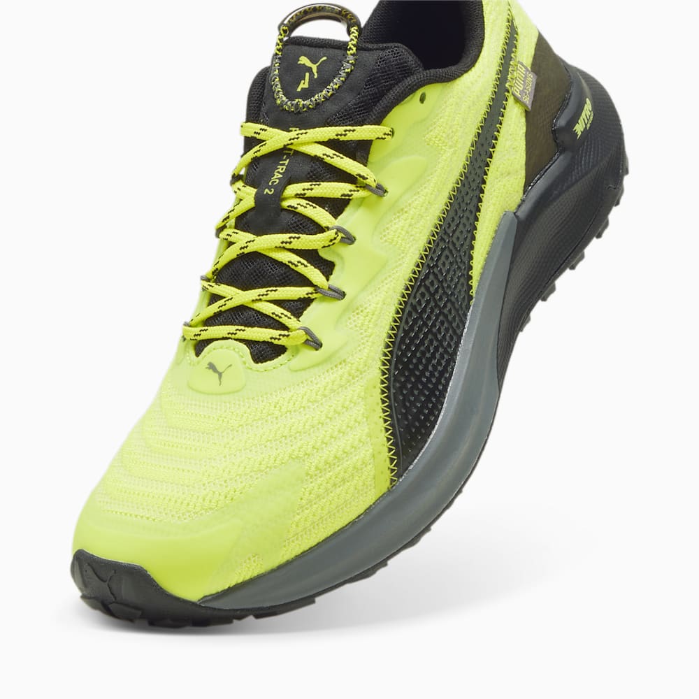 Puma SEASONS Fast-Trac NITRO™ 2 Running Shoes - Lime Pow-Electric Lime-Cool Dark Gray