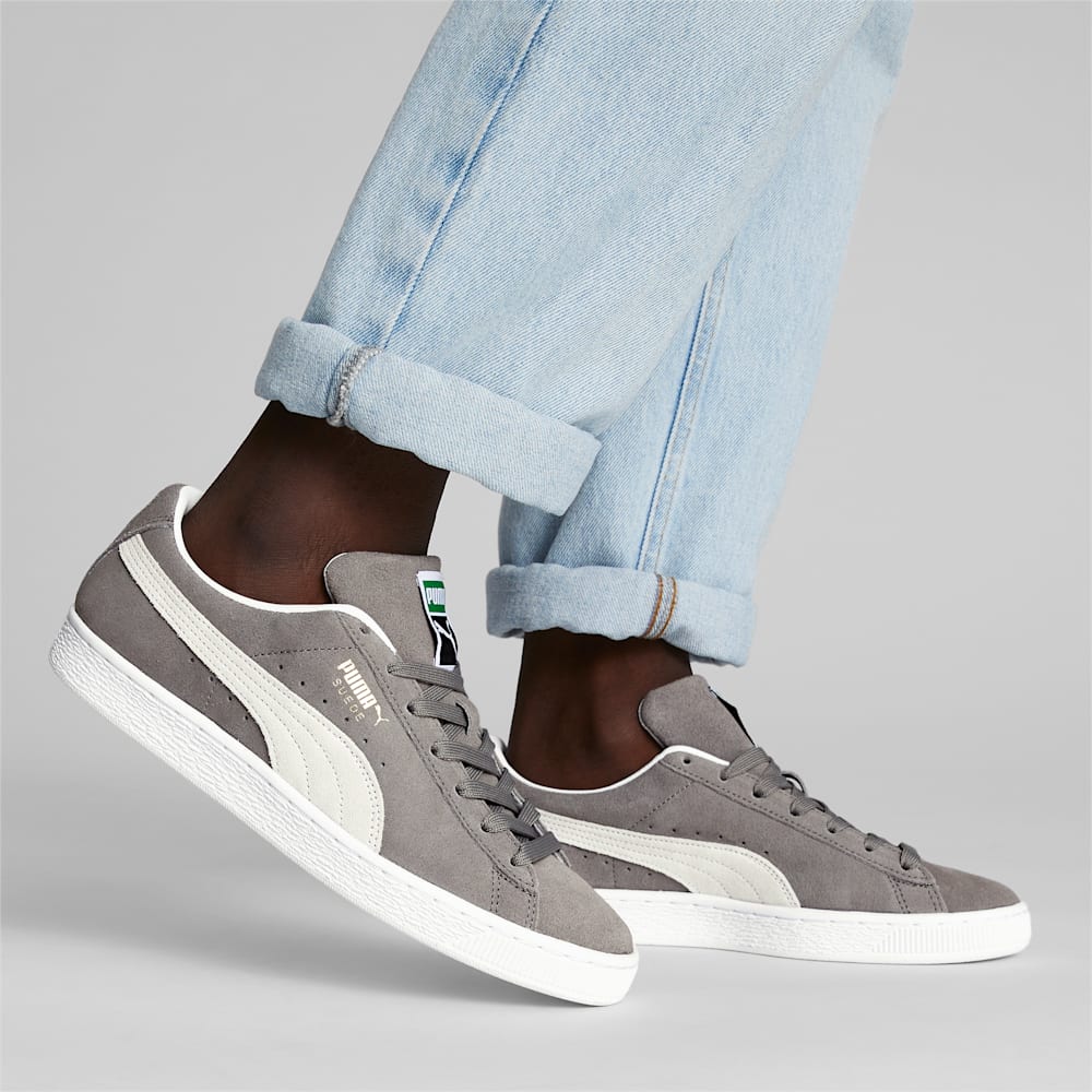 Puma Suede Classic XXI Sneakers - Steel Gray-White