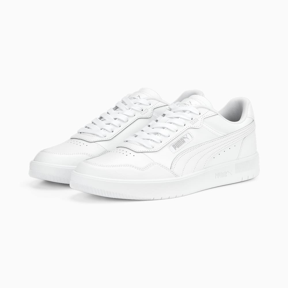 Puma Court Ultra Sneakers - White-White-Silver