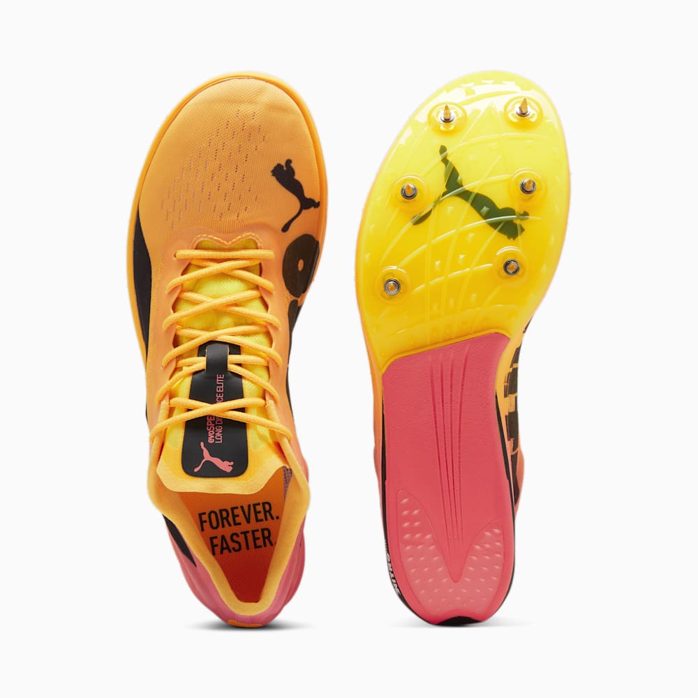 Puma evoSPEED NITRO Elite 2 Long-Distance Track Spikes - Sun Stream-Sunset Glow-Black