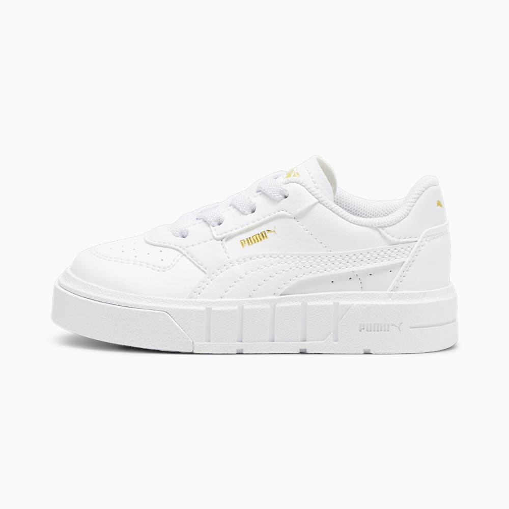 Puma PUMA Cali Court Leather Toddlers' Sneakers - White-Gold