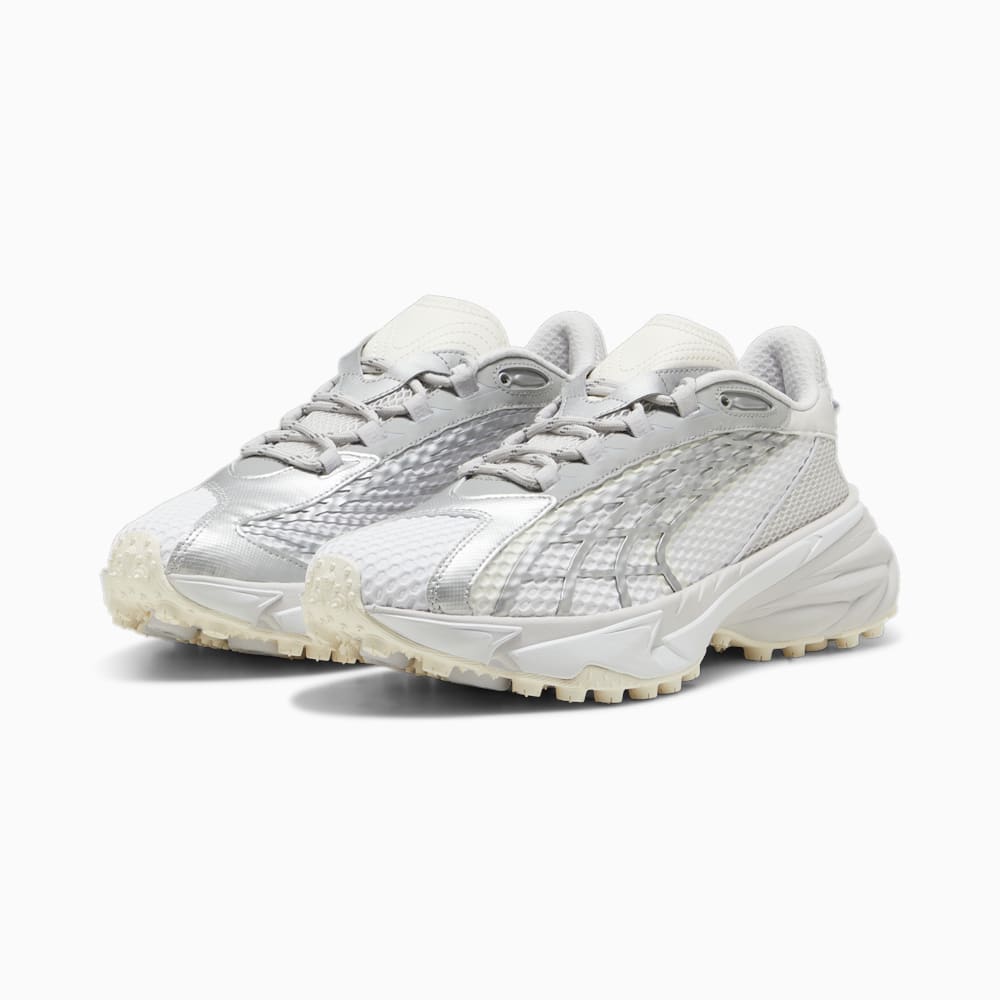 Puma Spirex Speed Running Sneakers - White-Feather Gray