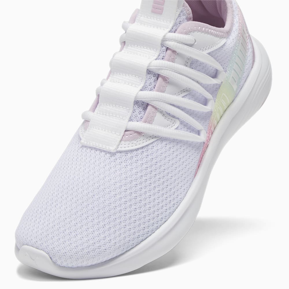 Puma Star Vital Stripe Running Shoe - White-Grape Mist