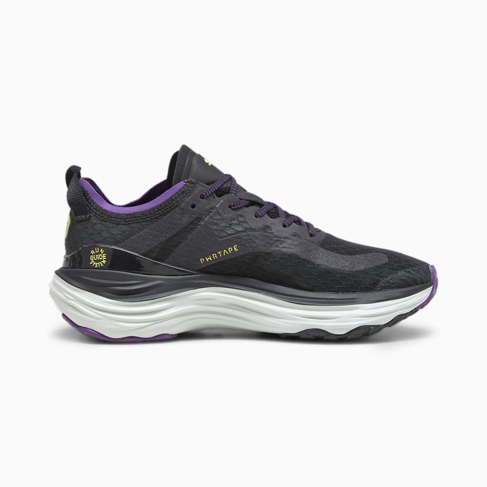 Puma ForeverRun NITRO™ WTR Running Shoes - Black-Purple Pop-Yellow Burst