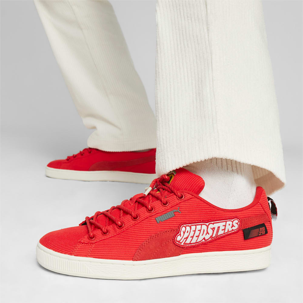 Puma Scuderia Ferrari Clyde Garage Crews Sneakers - Rosso Corsa-Warm White