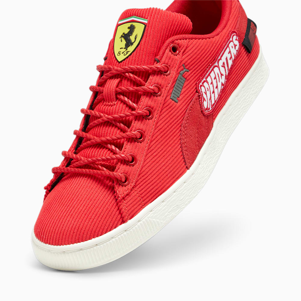 Puma Scuderia Ferrari Clyde Garage Crews Sneakers - Rosso Corsa-Warm White