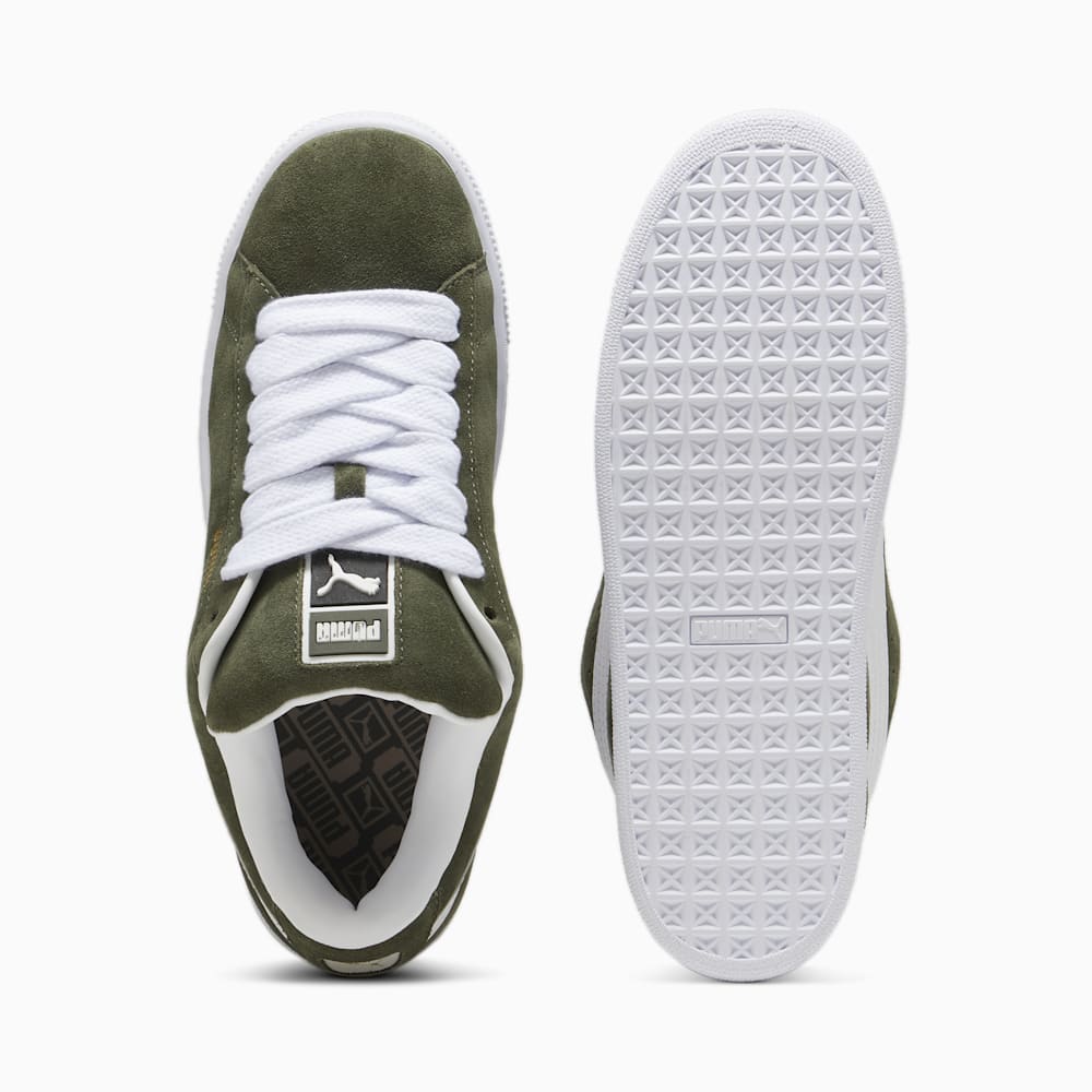 Puma Suede XL Sneakers - Dark Olive-White