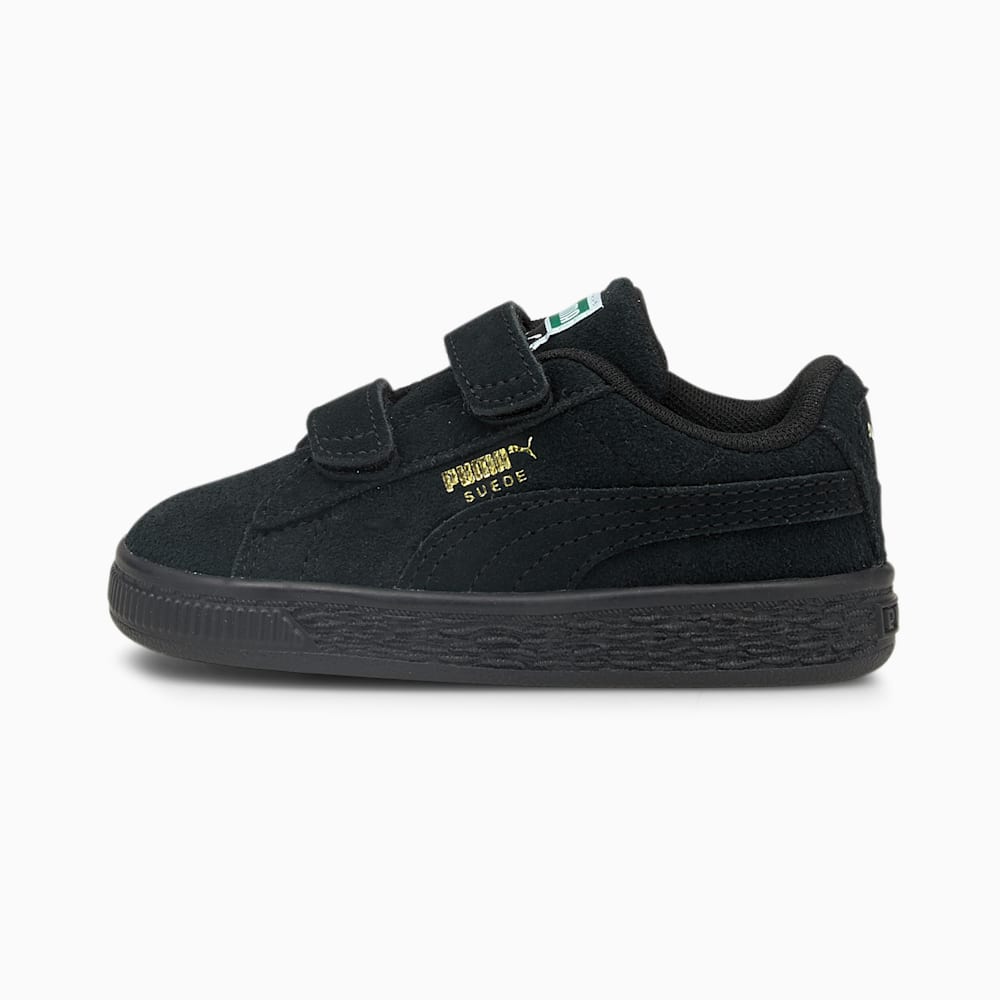 Puma Suede Classic XXI AC Toddler Shoes - Black-Black