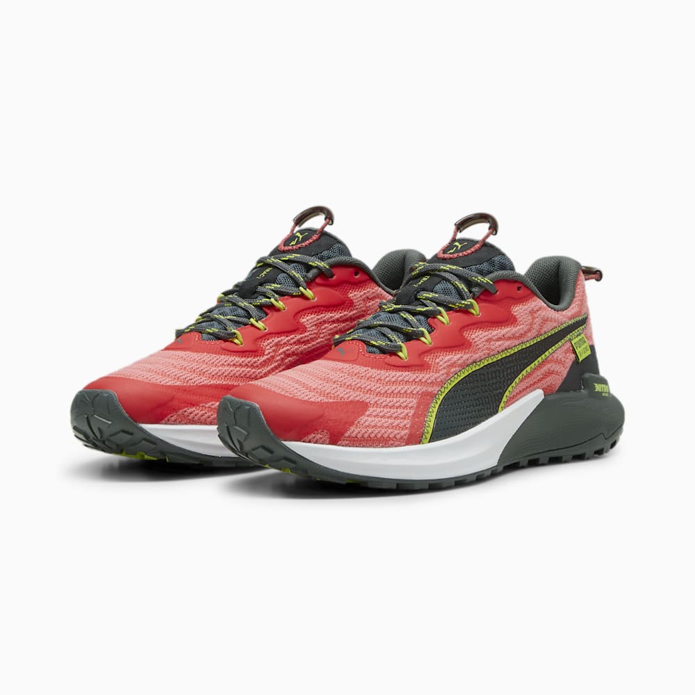 Puma SEASONS Fast-Trac NITRO™ 2 Running Shoes - Active Red-Passionfruit-Mineral Gray