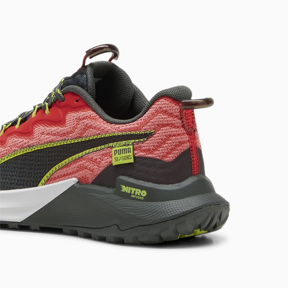 Puma SEASONS Fast-Trac NITRO™ 2 Running Shoes - Active Red-Passionfruit-Mineral Gray