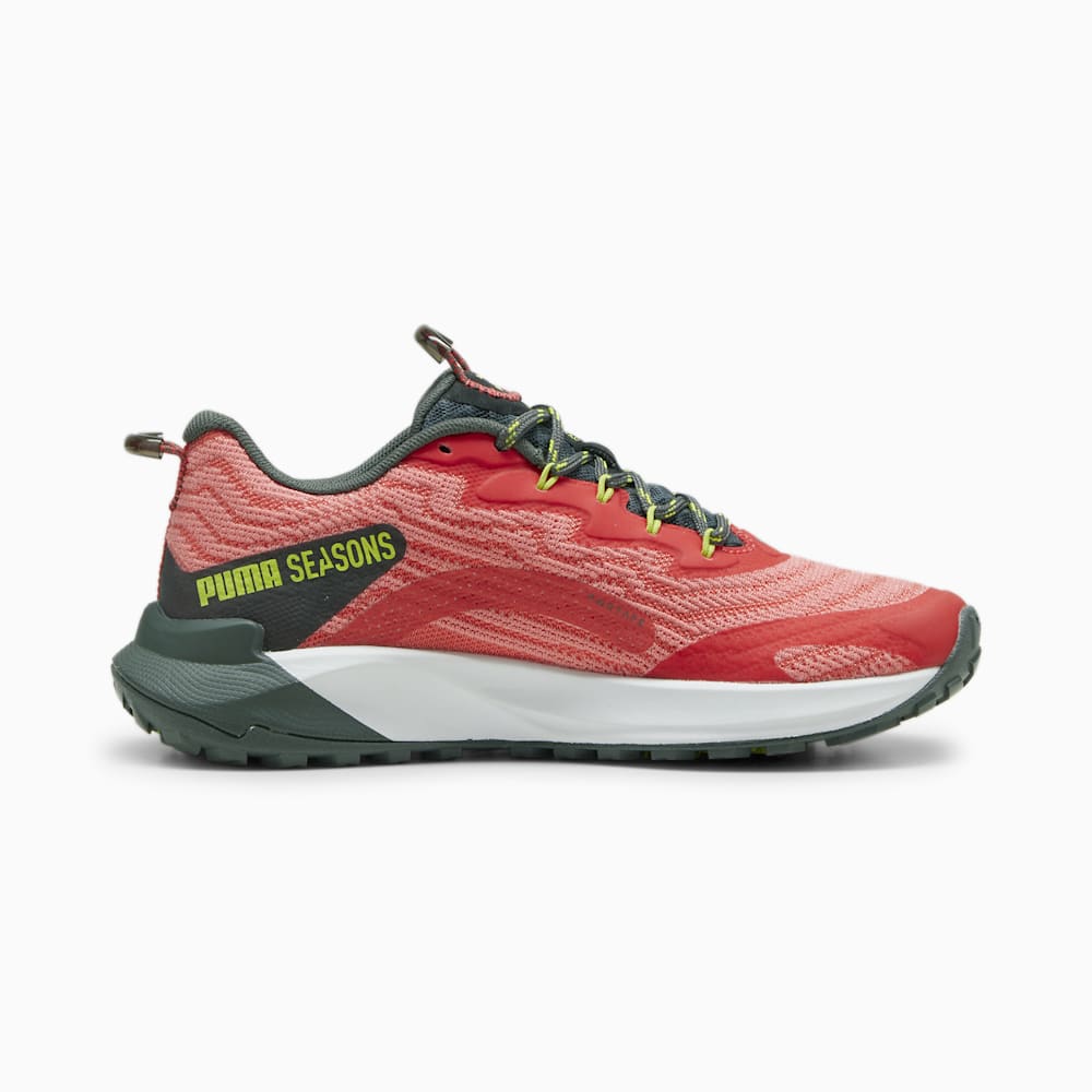 Puma SEASONS Fast-Trac NITRO™ 2 Running Shoes - Active Red-Passionfruit-Mineral Gray