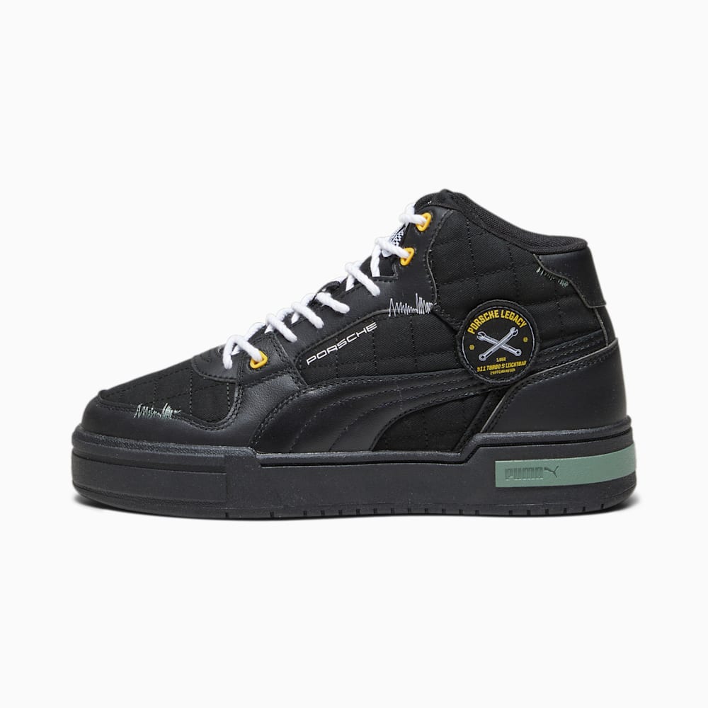 Puma Porsche Legacy CA Pro Mid Garage Crews Sneakers - Black-Black