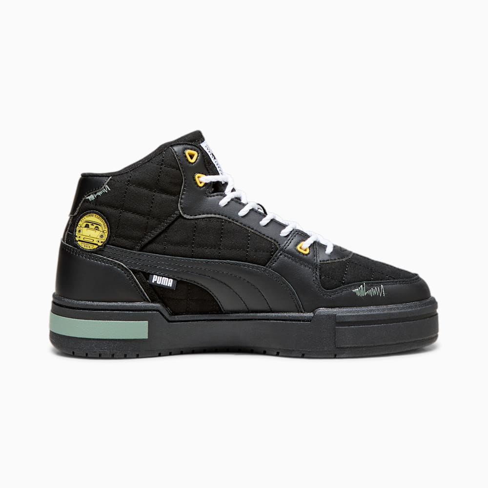 Puma Porsche Legacy CA Pro Mid Garage Crews Sneakers - Black-Black