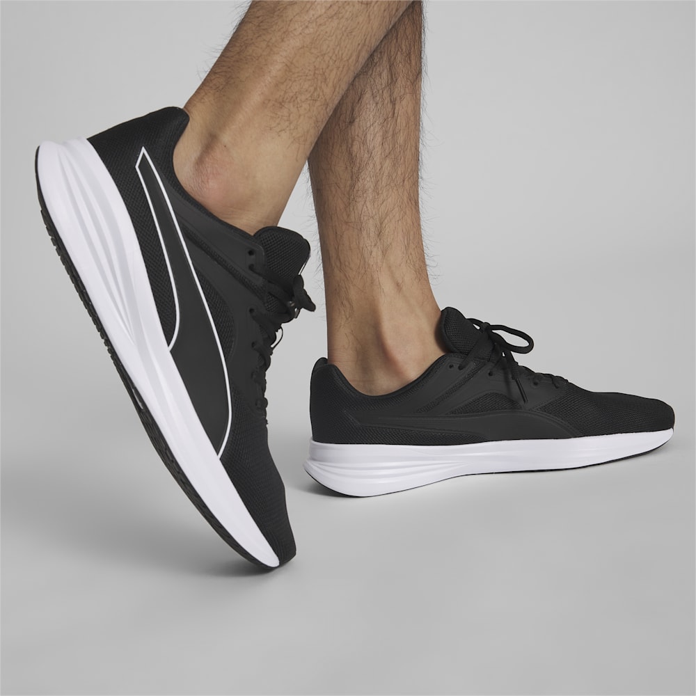 Puma Transport Running Shoes - Black-White