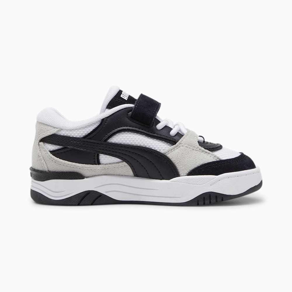 Puma PUMA-180 Little Kids Sneakers - White-Black