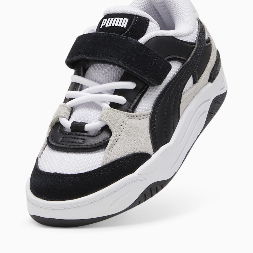 Puma PUMA-180 Little Kids Sneakers - White-Black