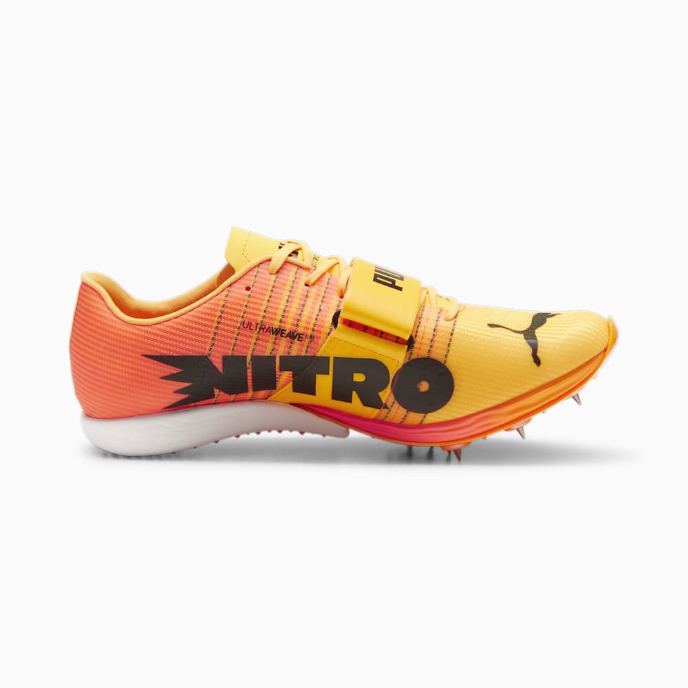 Puma evoSPEED NITRO™ Long-Jump 2 Track & Field Unisex Shoes - Sun Stream-Sunset Glow-Black