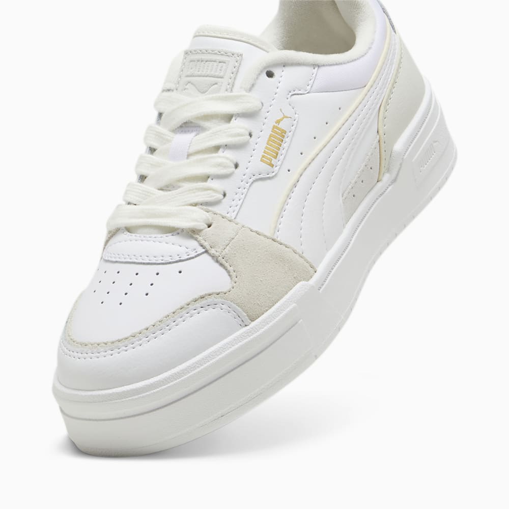 Puma CA Pro Lux III Big Kids Sneakers - White-Vapor Gray