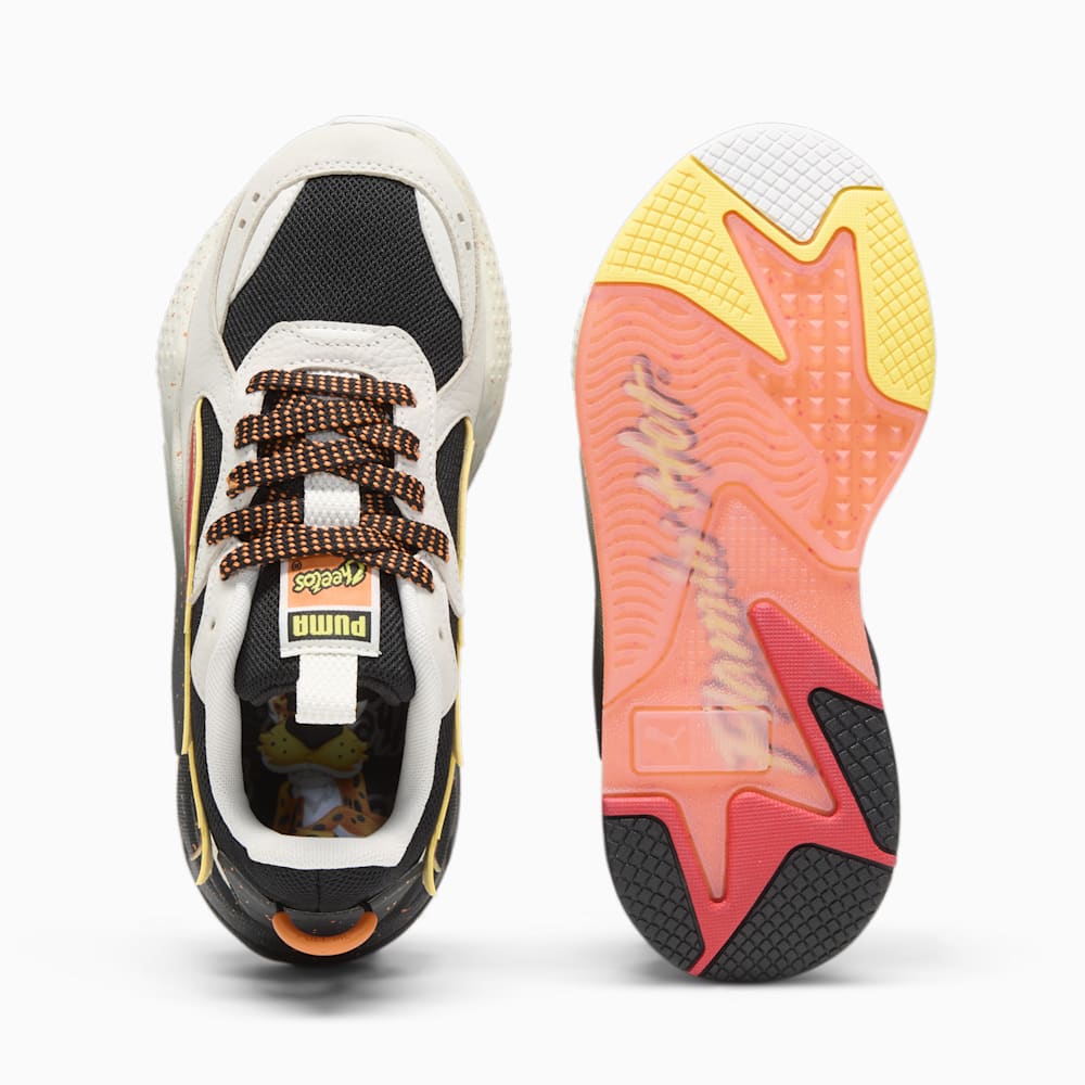 Puma PUMA x CHEETOS® RS-X FH Big Kids Sneakers - Warm White-Black-Yellow Blaze-Rickie Orange