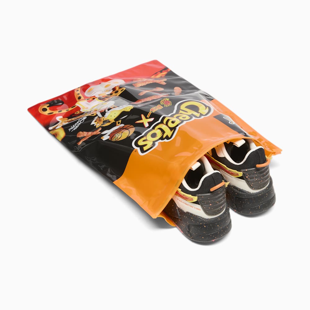 Puma PUMA x CHEETOS® RS-X FH Big Kids Sneakers - Warm White-Black-Yellow Blaze-Rickie Orange