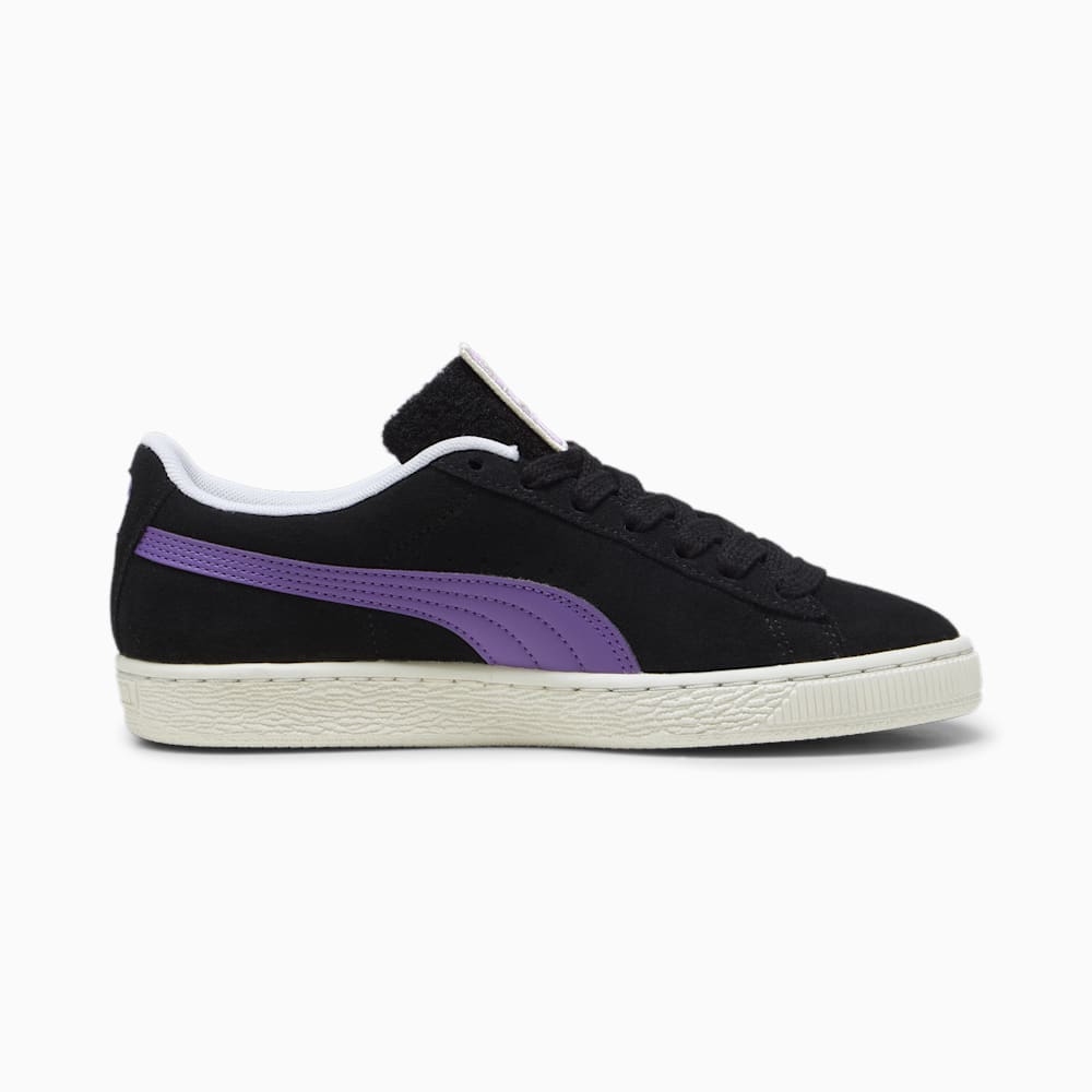 Puma For the Fanbase Suede Patch Sneakers - Black-Ultraviolet