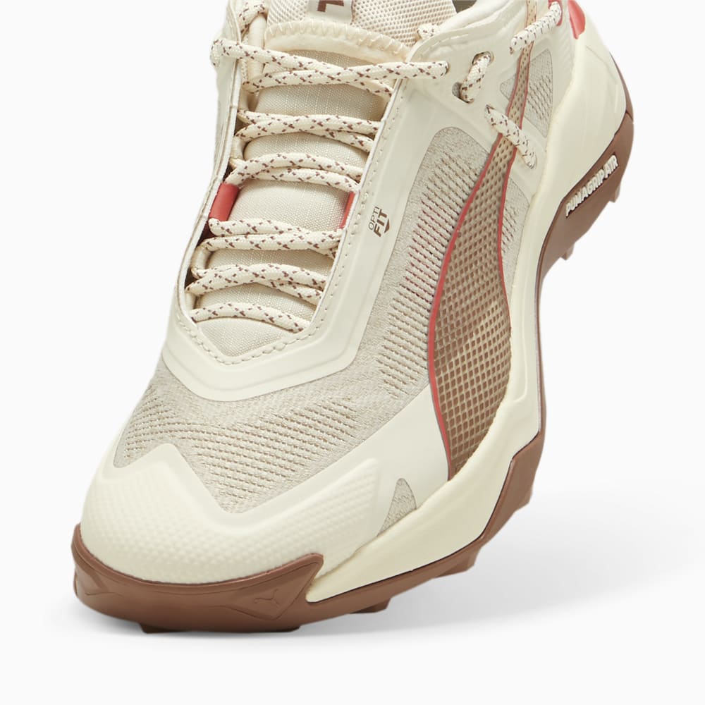 Puma SEASONS Explore NITRO™ Hiking Shoes - Sugared Almond-Brown Mushroom-Active Red