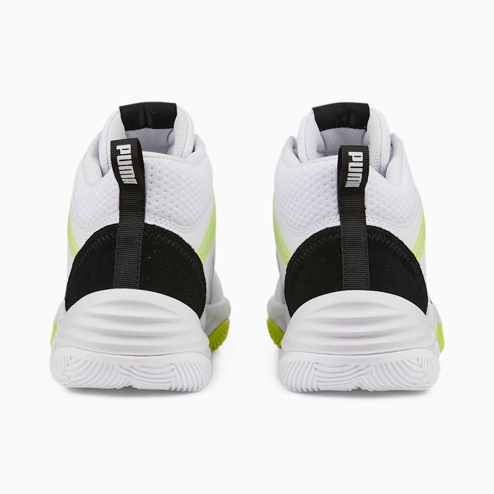 Puma Rebound Future Evo Core Sneakers - White-Black-Light Lime