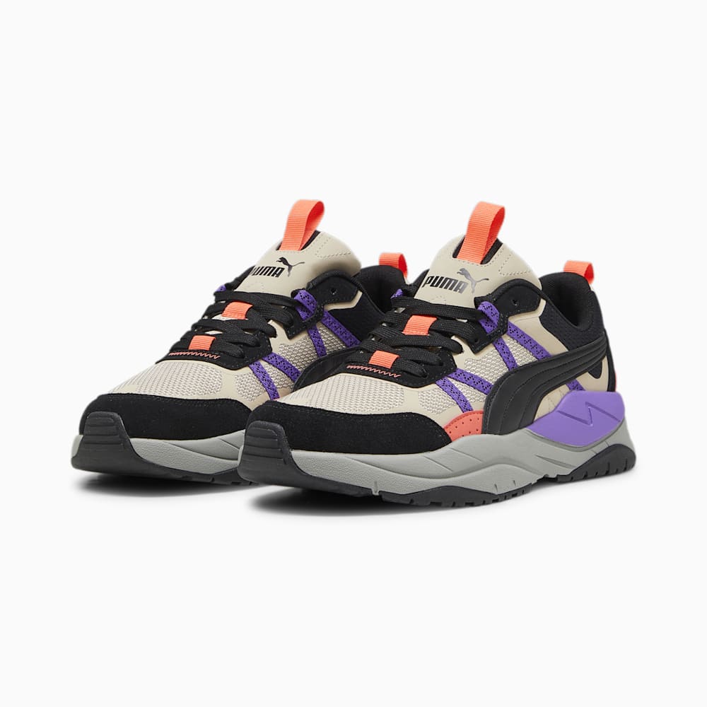 Puma X-Ray Tour Sneakers - Granola-Black-Purple Glimmer