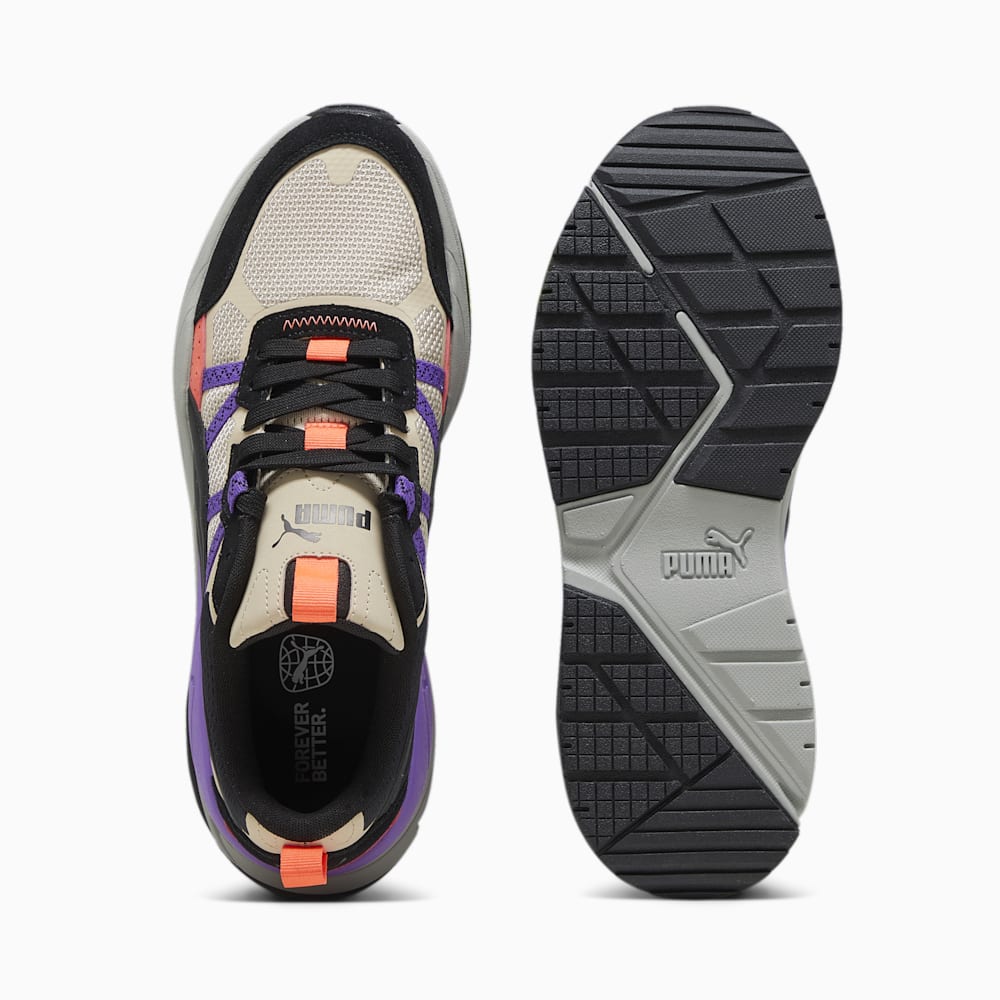 Puma X-Ray Tour Sneakers - Granola-Black-Purple Glimmer