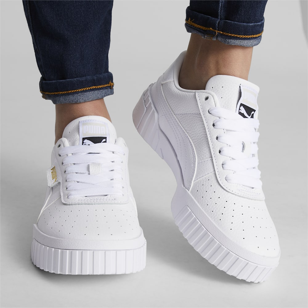 Puma Cali Sneakers - White-White