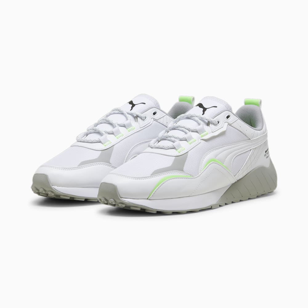 Puma Mercedes AMG-Petronas F1® SPEEDFUSION 2.0 Unisex Shoes - White-Fizzy Green