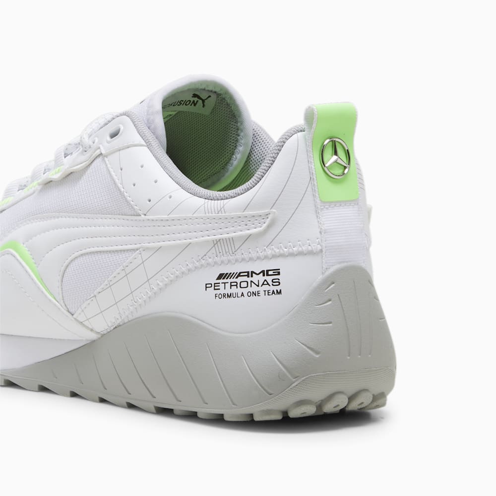 Puma Mercedes AMG-Petronas F1® SPEEDFUSION 2.0 Unisex Shoes - White-Fizzy Green