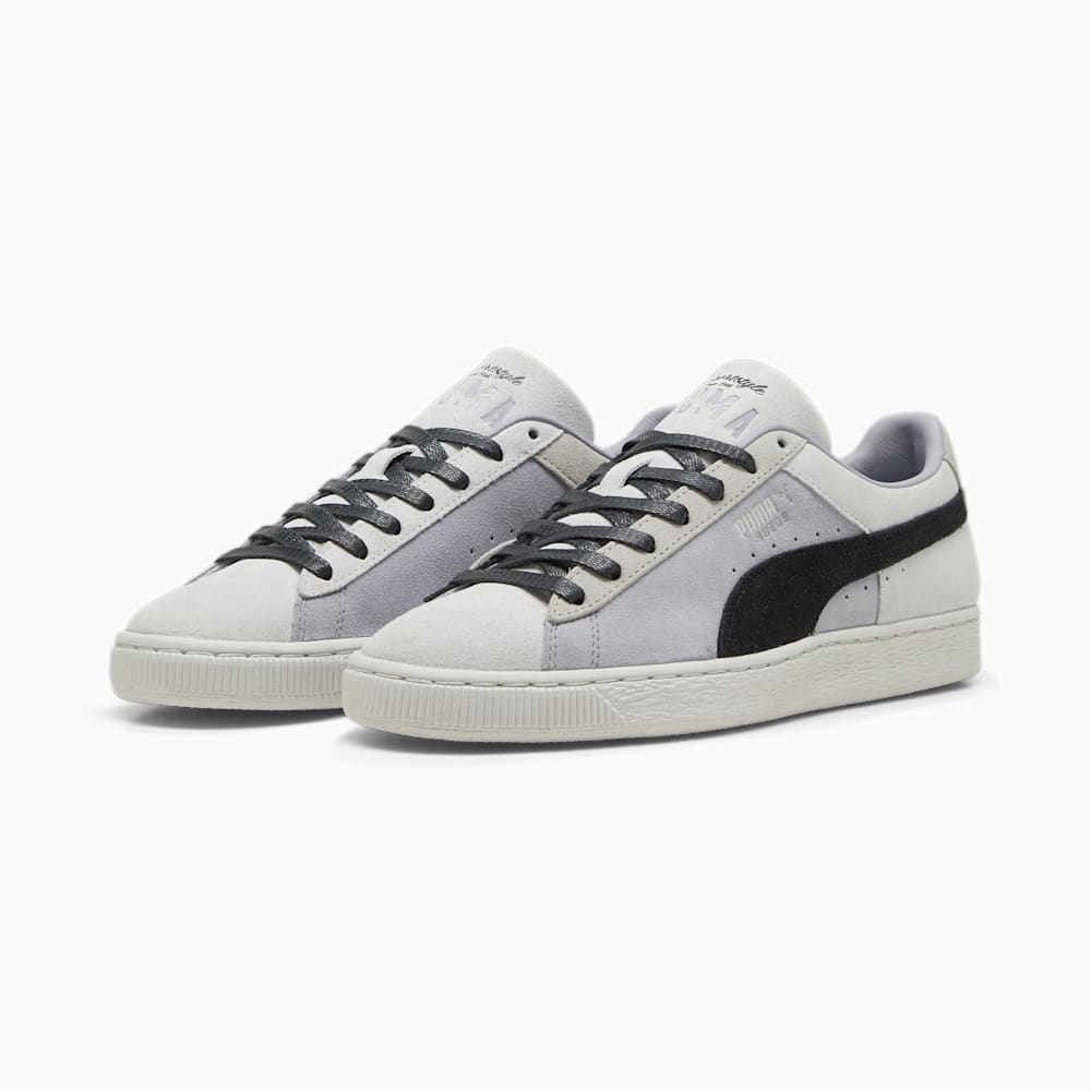 Puma Suede Iconix Summer Sneakers - Silver Mist-Black