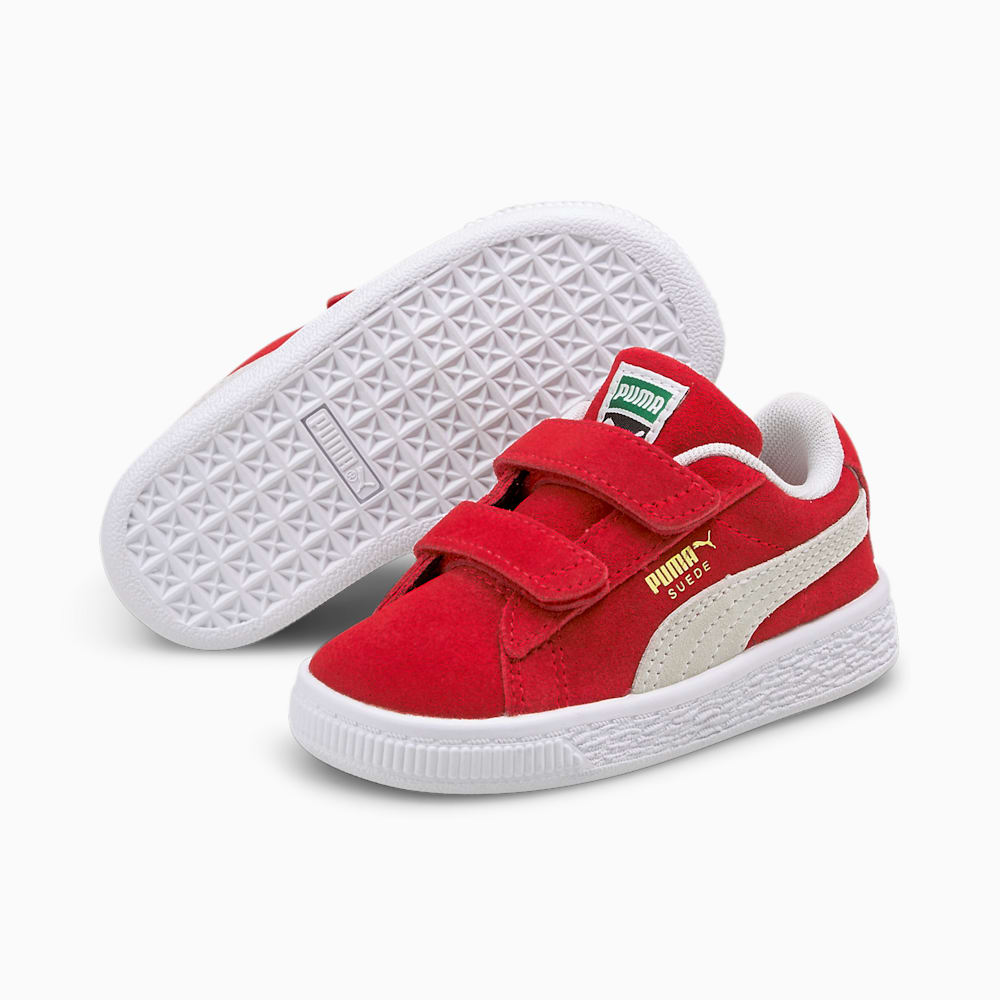 Puma Suede Classic XXI AC Toddler Shoes - High Risk Red-White