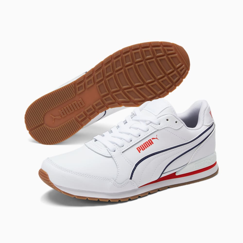 Puma ST Runner v3 Bold Sneaker - White-Peacoat