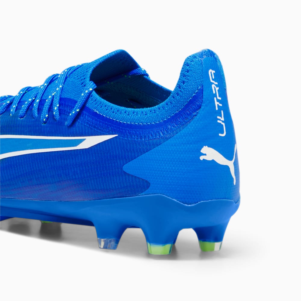 Puma ULTRA ULTIMATE FG/AG Soccer Cleats - Ultra Blue-White-Pro Green