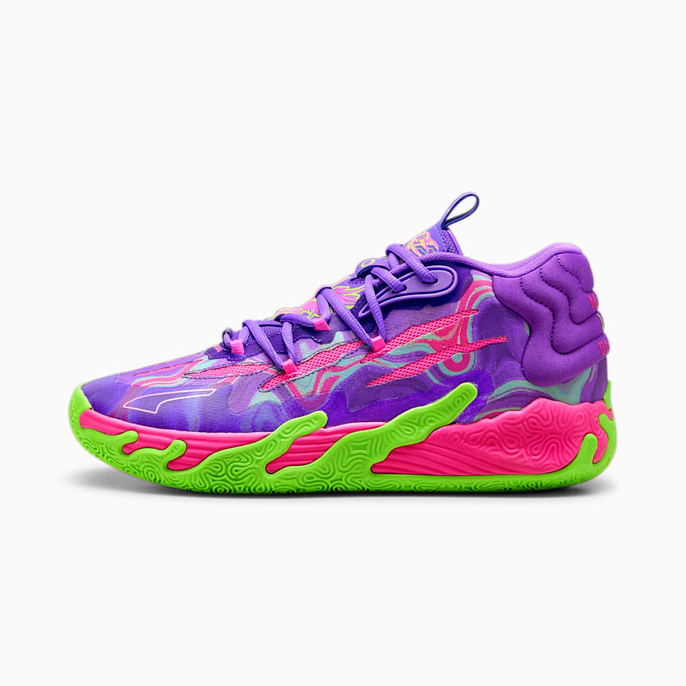 Puma x LAMELO BALL MB.03 Toxic Basketball Shoes - Purple Glimmer-Green Gecko