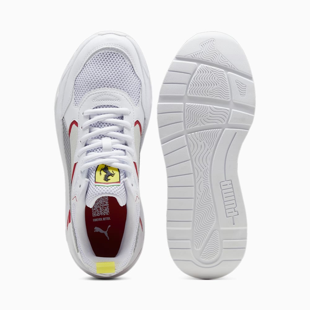 Puma Scuderia Ferrari Trinity Sneakers - White-Silver-Rosso Corsa