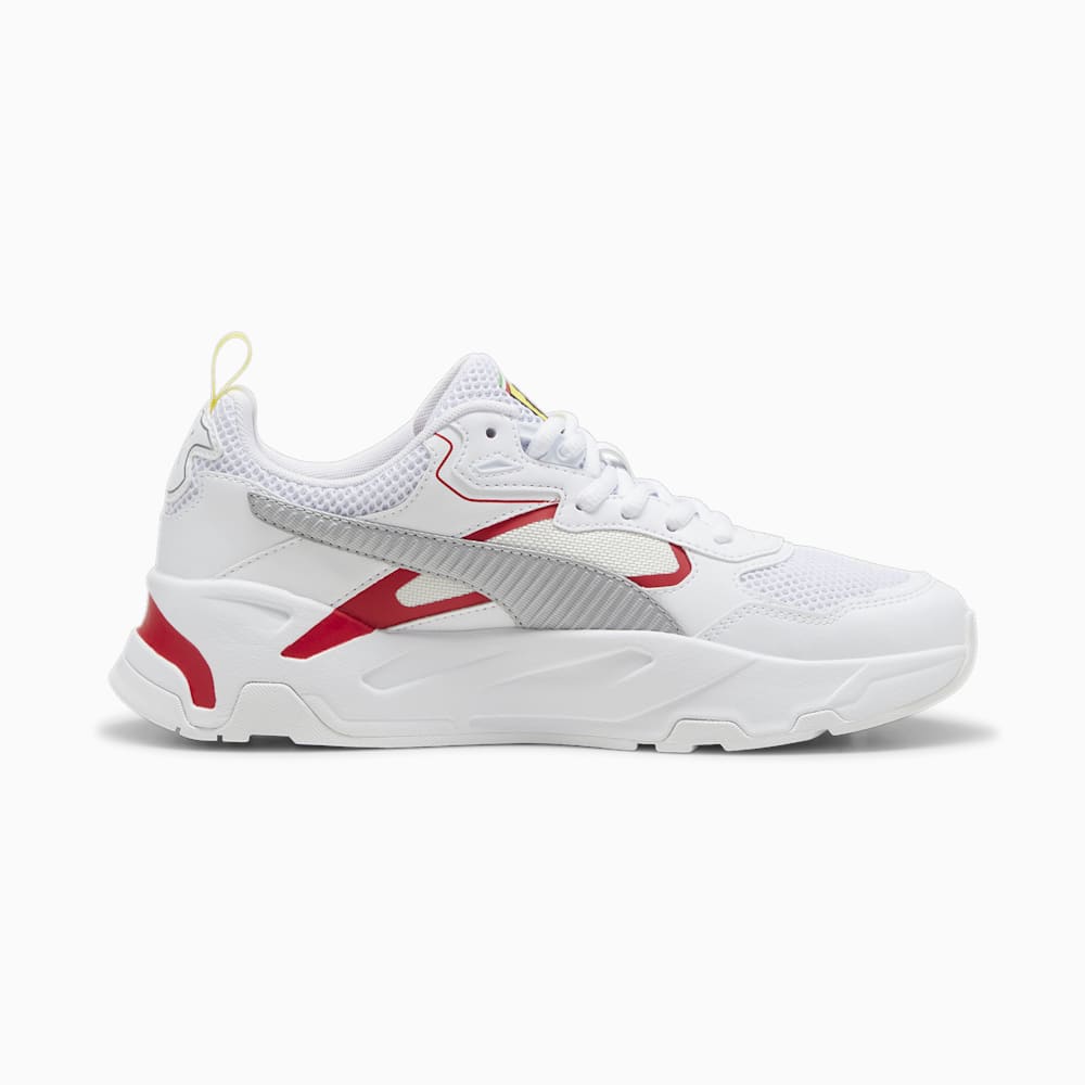 Puma Scuderia Ferrari Trinity Sneakers - White-Silver-Rosso Corsa