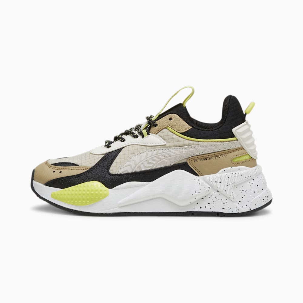 Puma RS-X Cross-Country Biker Big Kids Sneakers - Warm White-Prairie Tan