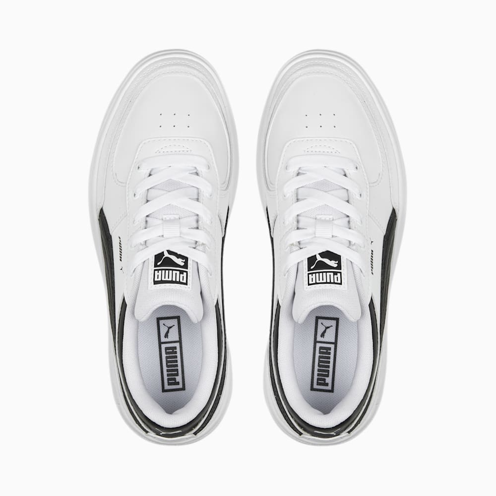 Puma Cali Dream West Coast Leather Sneakers - White-Black