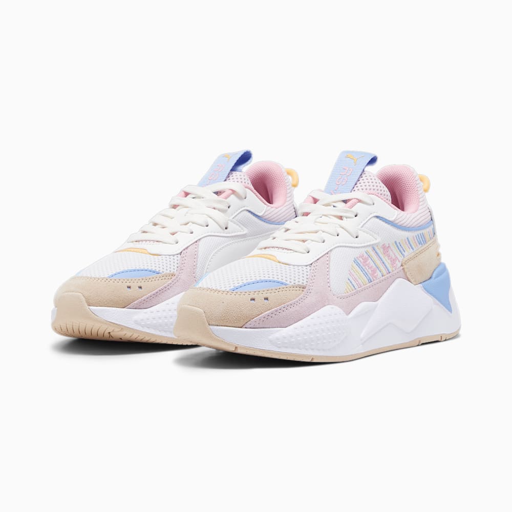 Puma RS-X Sweater Weather Big Kids Sneakers - Warm White-White