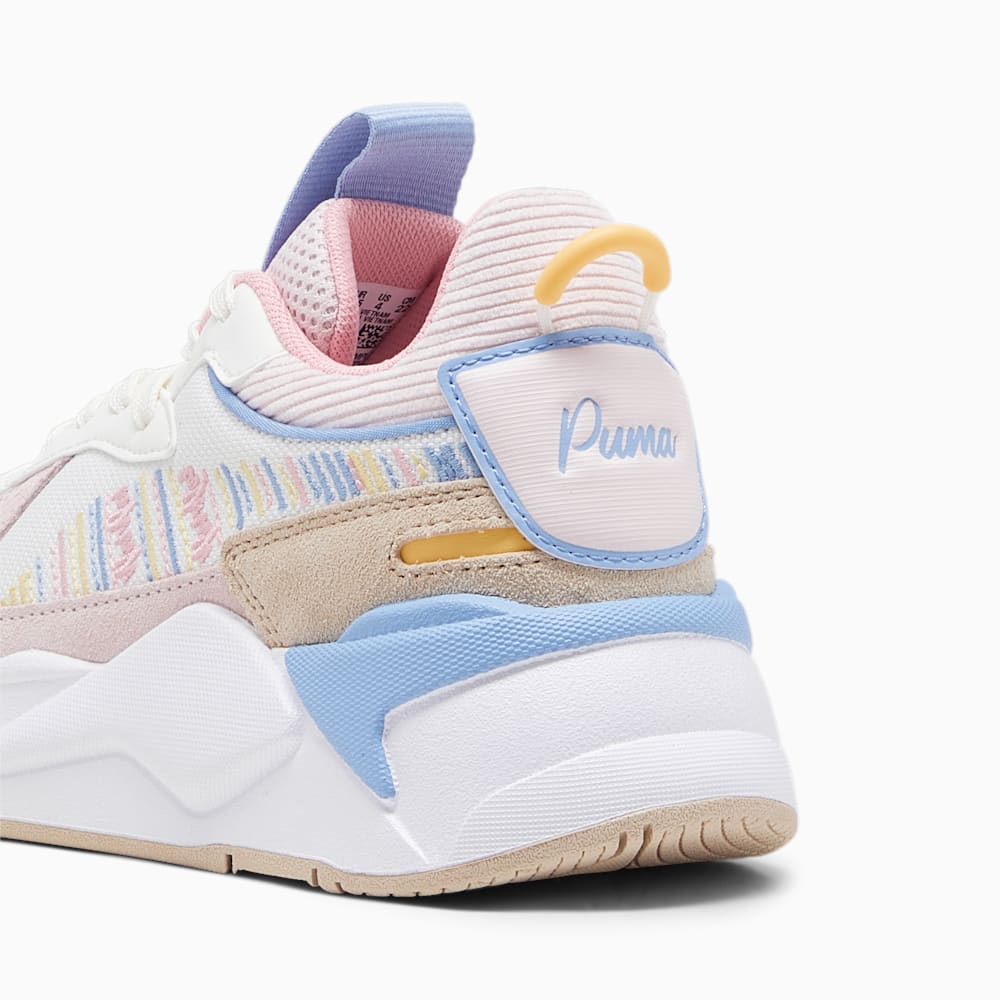 Puma RS-X Sweater Weather Big Kids Sneakers - Warm White-White