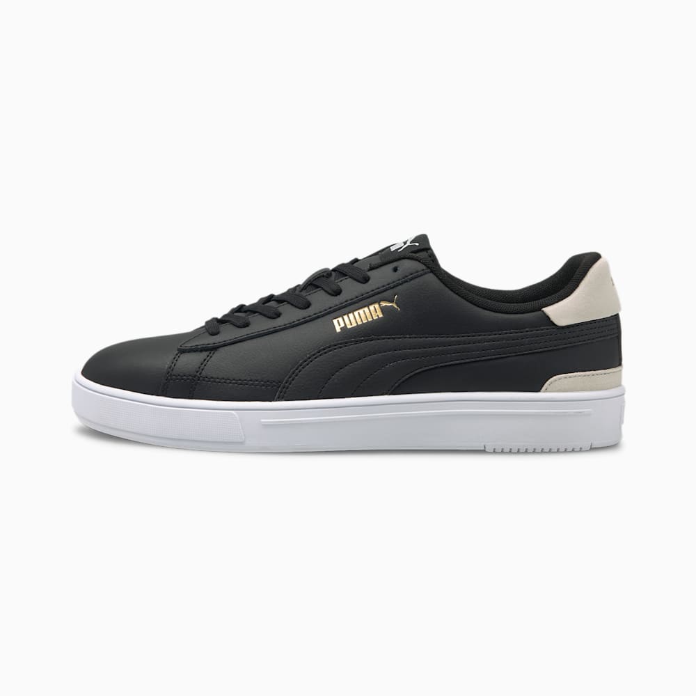 Puma Serve Pro Sneakers - Black-Black-White-Team Gold