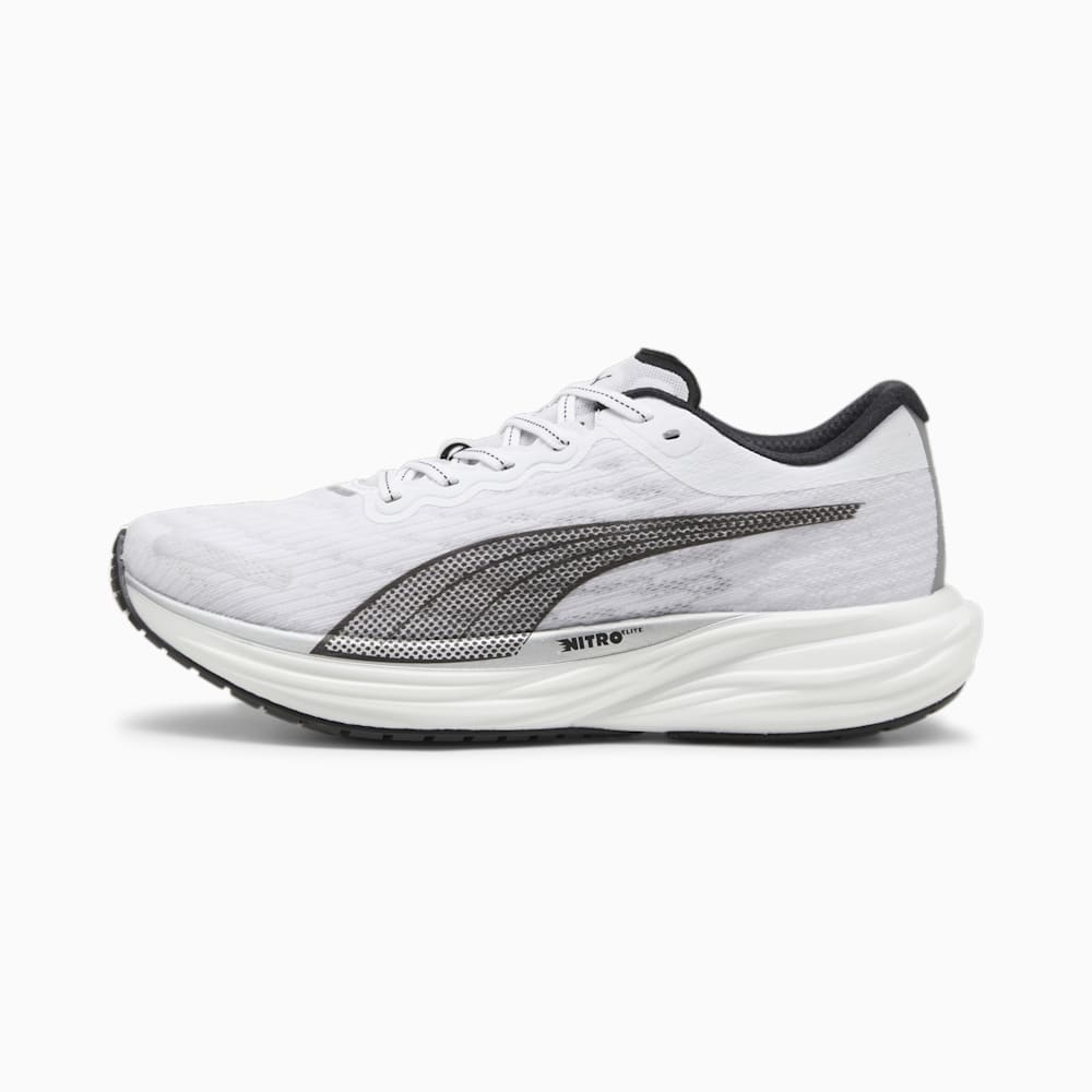 Puma Deviate NITRO™ 2 Running Shoes - White-Black-Silver