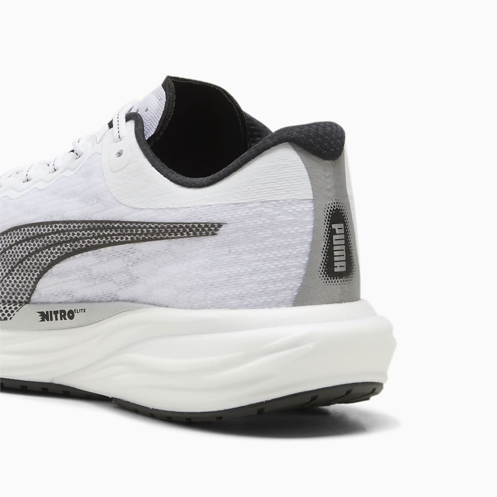 Puma Deviate NITRO™ 2 Running Shoes - White-Black-Silver