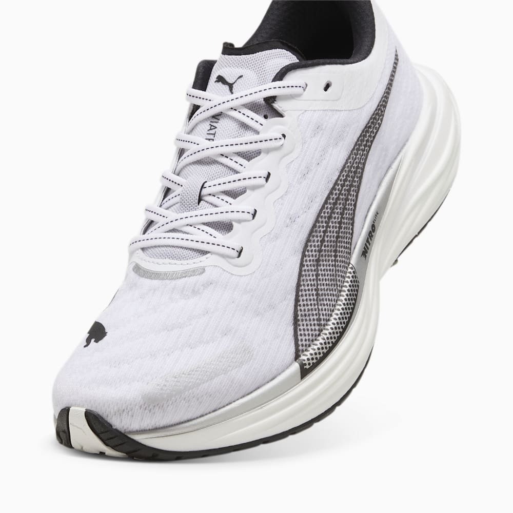 Puma Deviate NITRO™ 2 Running Shoes - White-Black-Silver