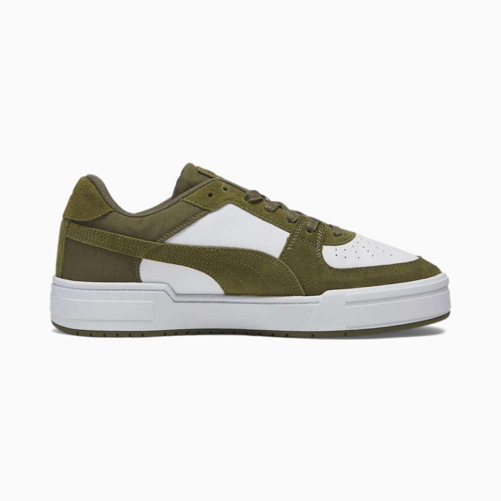 Puma CA Pro Quilt Sneakers - White-Olive Drab