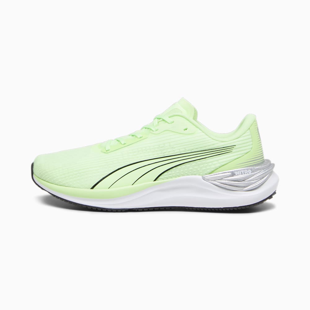 Puma Electrify NITRO™ 3 Running Shoes - Speed Green-Silver-Black